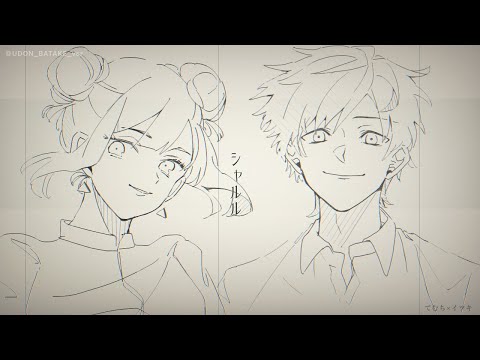 【男女で歌ってみた】シャルル/バルーン　full covered by マツ（イツキ）×てむち#シャルル #歌ってみた