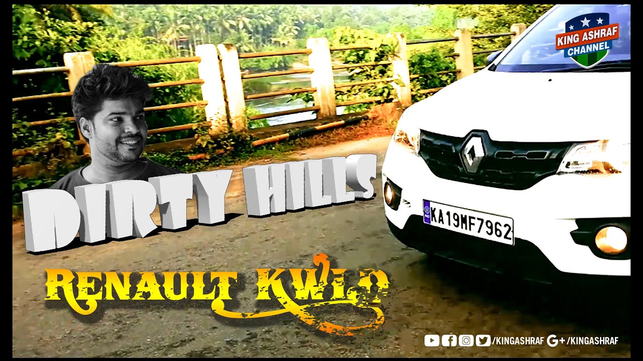 Renault KWID car ride in Dirty Hills