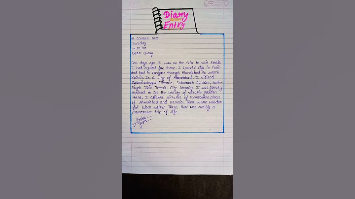 Diary entry for a tour to Ahmedabad l diary entry l diary entry class 6,7,8,9,10,11,12 l #diary