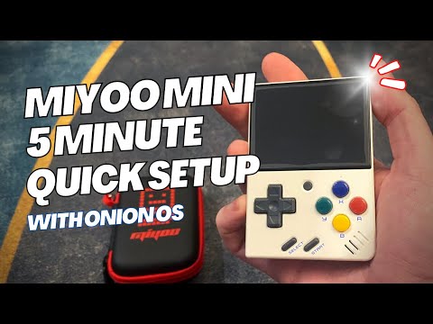 Miyoo Mini Quick Setup Guide with Onion OS