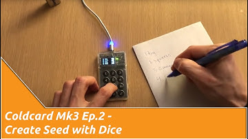 Coldcard Mk3 Ep.2 - Create Seed with Dice