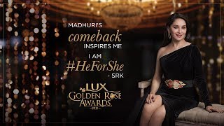 Lux Golden Rose Awards: Shah Rukh Khan&#39;s tribute to Madhuri Dixit