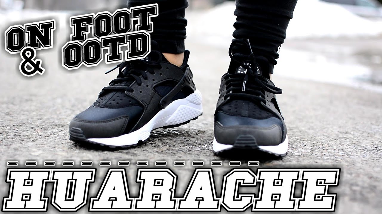 Nike Air Huarache Inspired Outfit & On Foot HD YouTube
