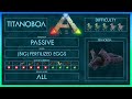 Titanoboa easy Tame + Abilities | Full Guide + Trap | Ark