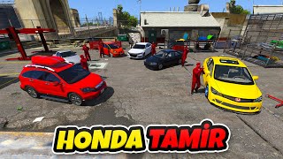 Honda Çöplüğündeki Arabalar Tamirciye Gidiyor - GTA 5