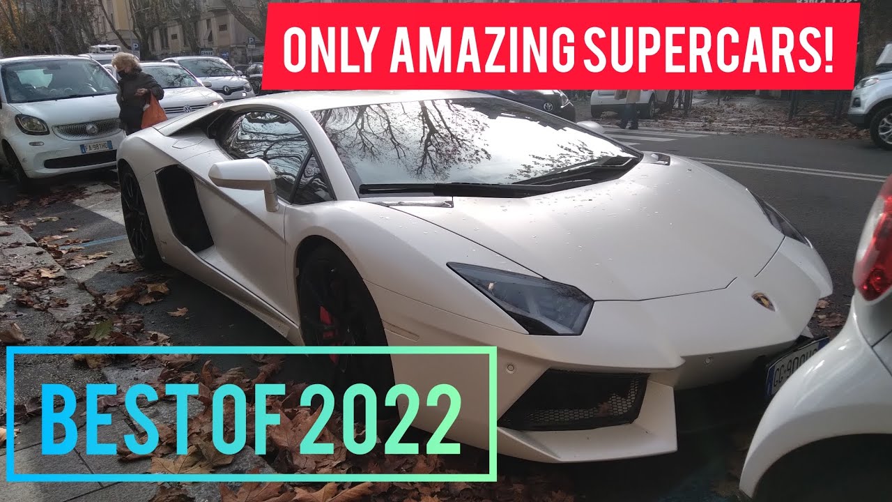 BEST OF SUPERCARS 2022 IN ROME!