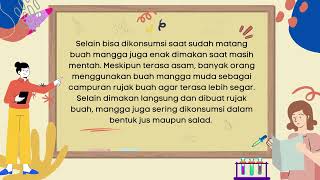KD.3.1 Media Audio Visual Teks Deskripsi dengan Judul Buah Mangga