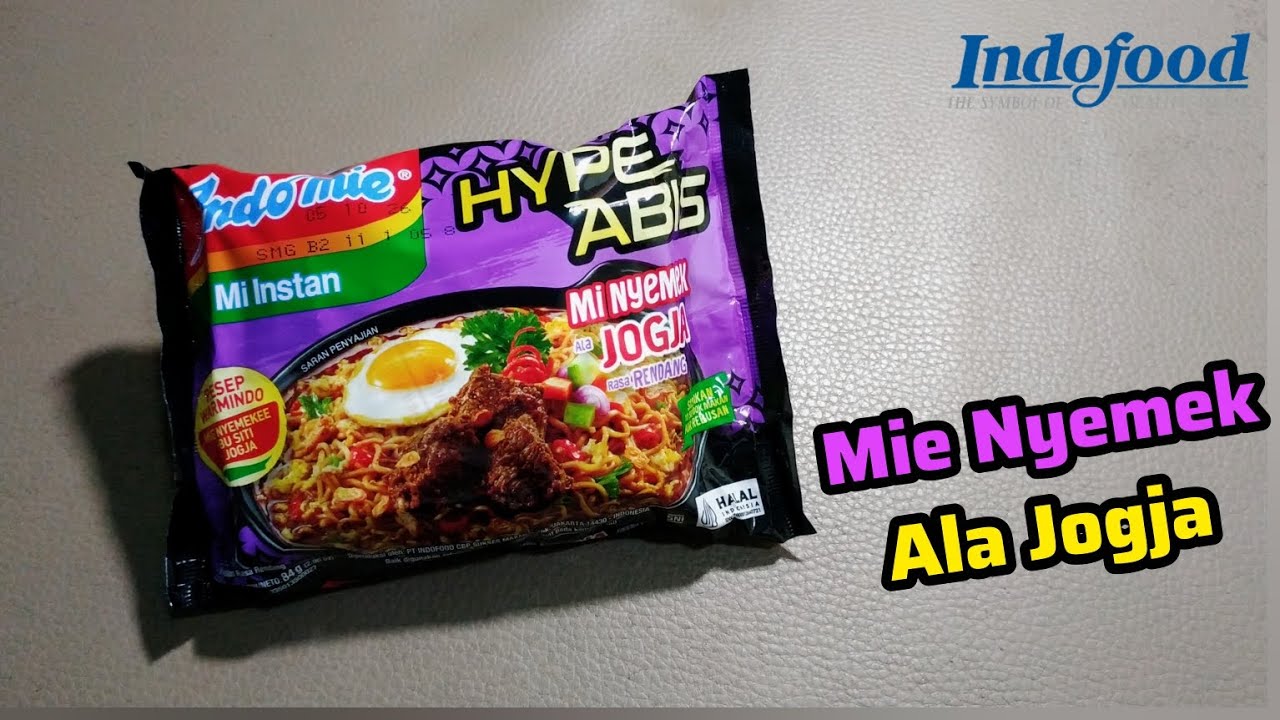 Indomie Hype Abis Mi Nyemek ala Jogja Rasa Rendang | Product Review