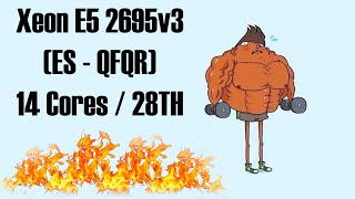 Ядер дофига, толку нифига. Тест инженерного Xeon E5 2695v3 (QFQR), сравнение с E5 2678v3, LGA2011-3