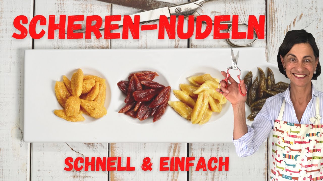 Schnipp Schnapp | Scheren-Nudeln