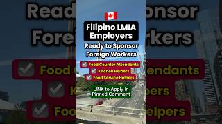  Filipino Lmia Employers Willing To Sponsor Foreign Workers