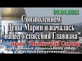 Соизволением Девы Марии и началась "нашего спасения Главизна",  07.04, 2021, прот. Димитрий Сидор