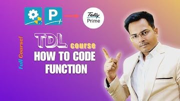 2025 Best Tally TDL Course | Understand Function TDL Coding