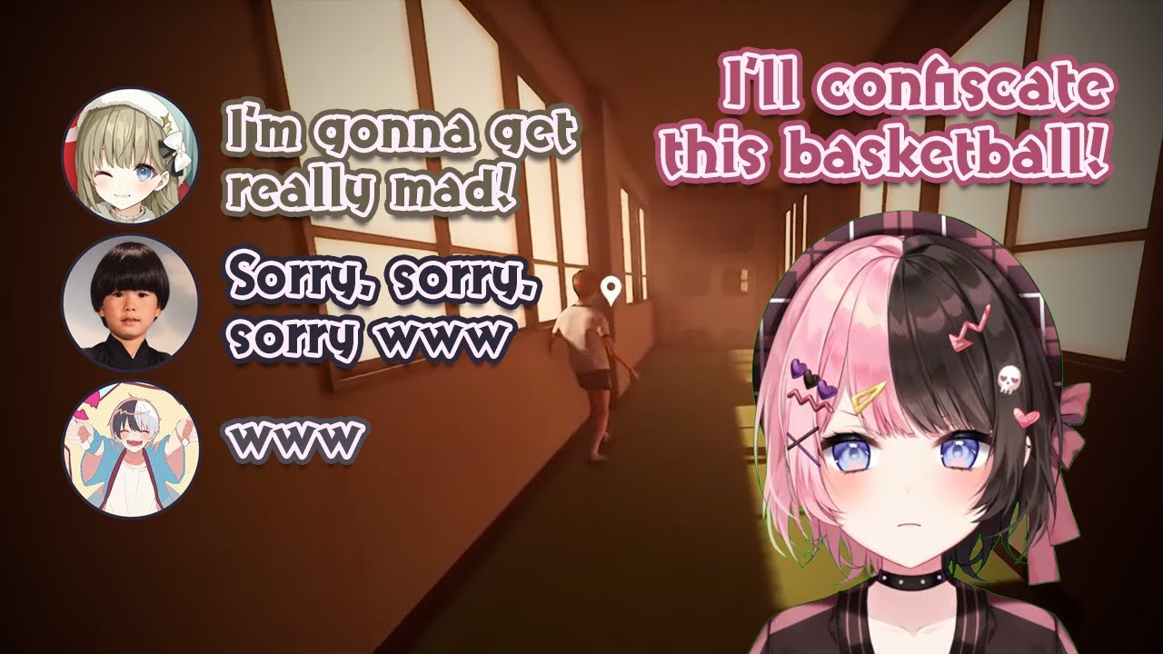 The boys are playing too much with the Basketball【Tachibana Hinano/Eng Sub】