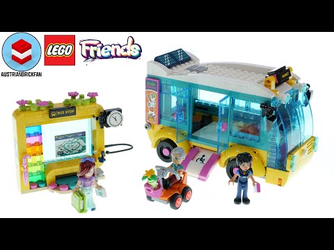 LEGO Friends 41759 Heartlake City Bus - LEGO Speed Build Review