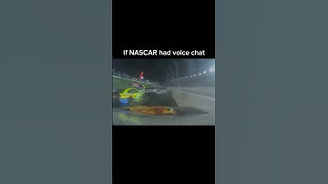 If NASCAR had voice chat.. #shorts #nascar