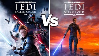 Star Wars Jedi: Fallen Order Vs Star Wars Jedi: Survivor