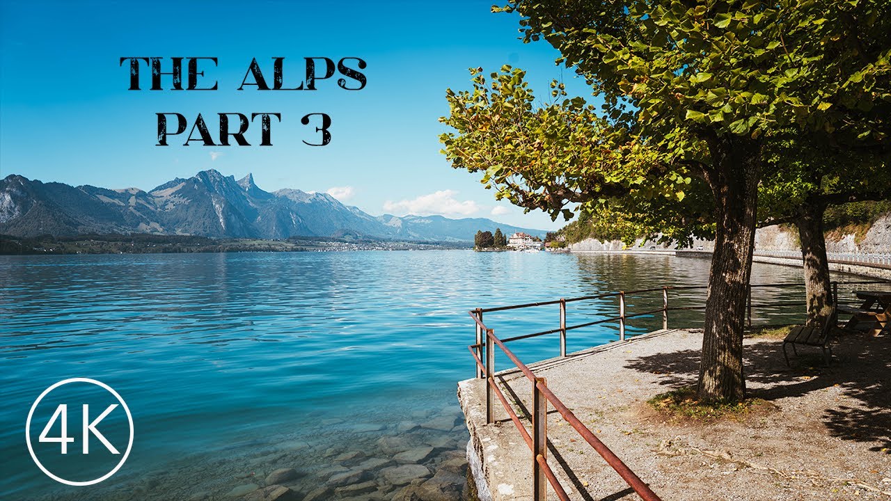 Road Trip of the Alps, Switzerland - Part 3 (Ambient car sound)