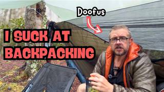 Backpacking, Hammock Camping and Fishing FAIL