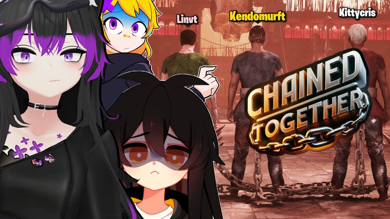 VTUBERS me ENCADENAN y me TORTURAN  💀 |  Chained Together Gameplay