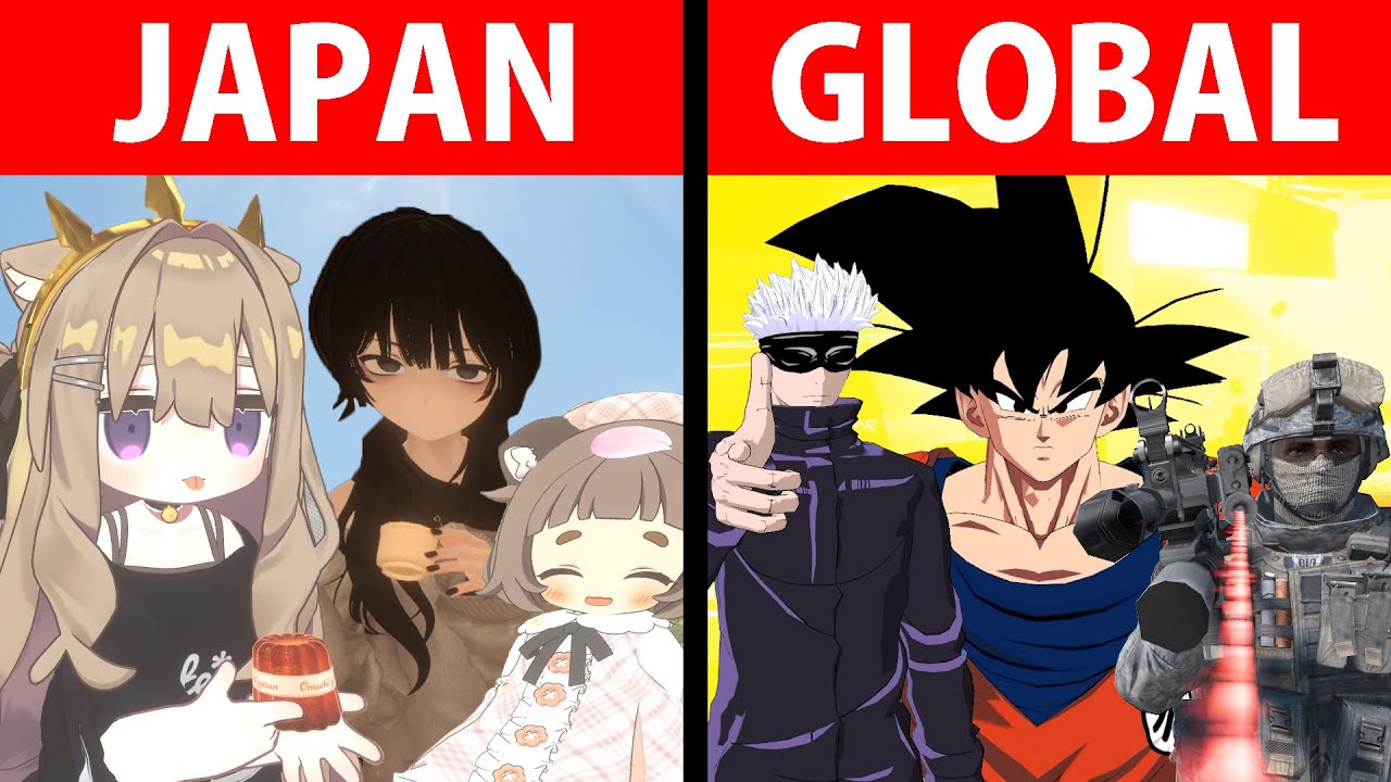 日本と海外の違い【VRChat】