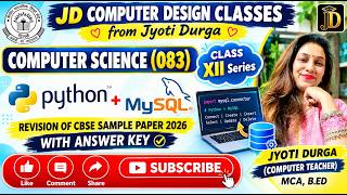 Class 12 Computer Science | Full Syllabus Revision + Sample Paper with Solutions | CBSE 2026-27
