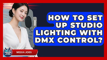 How To Set Up Studio Lighting With DMX Control? - Media Jobs