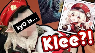 【Facecam】Cosplaying as... Klee??