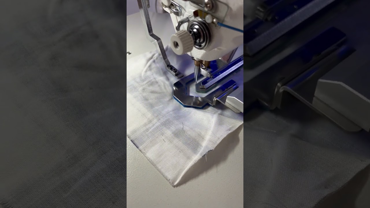 Fully automatic shirt sleeve fork machine 