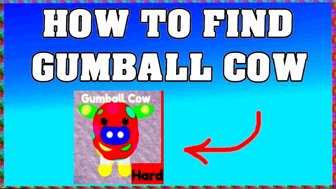 How To Find GUMBALL COW in FIND THE COWS ROBLOX 🐮[Update] [walkthrough]
