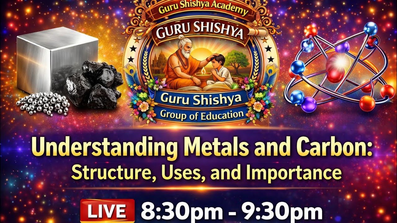 Complete Guide to Metals and Carbon | Structure, Uses & Importance