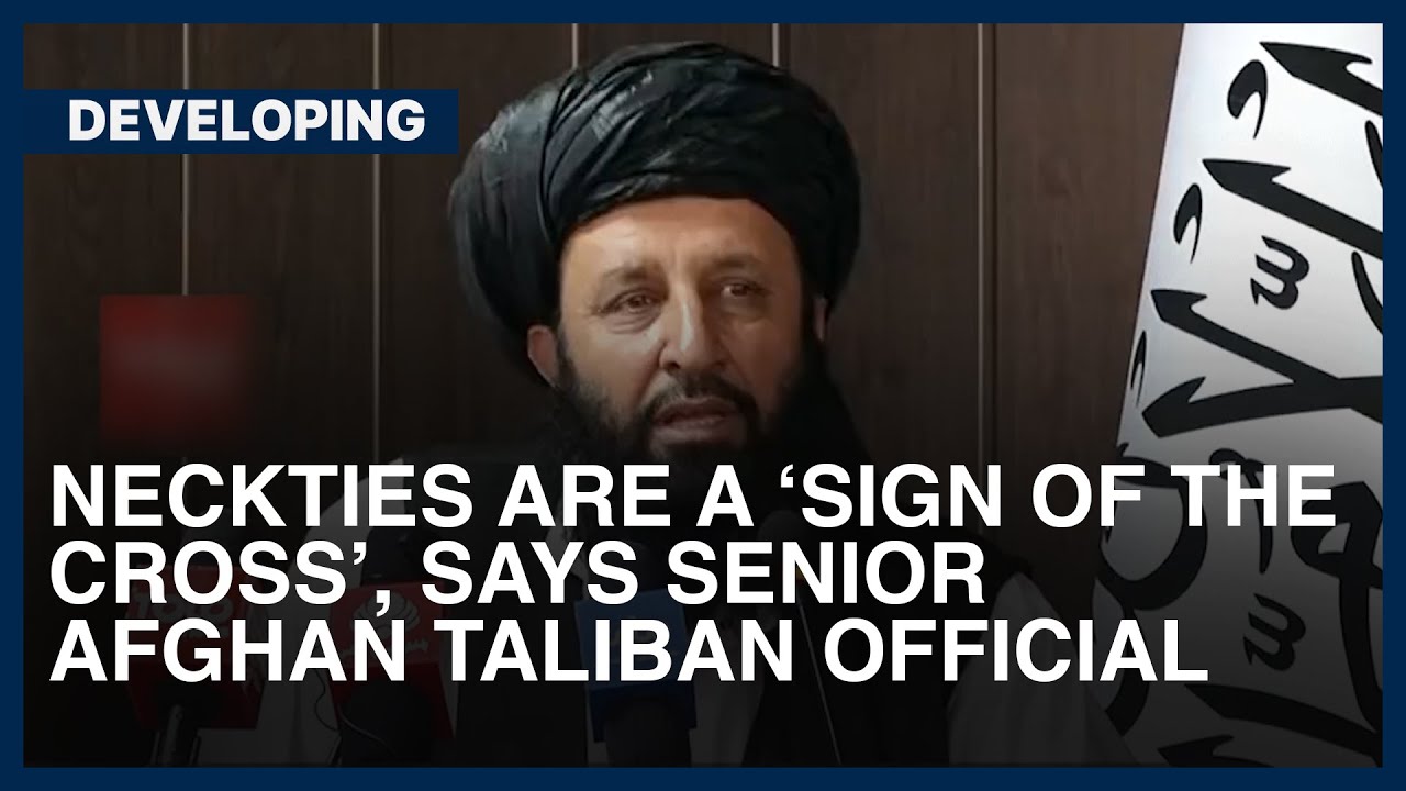 Neckties Are A ‘Sign Of The Cross’, Says Taliban Official | Dawn News ...