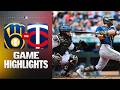 Brewers vs. Twins Game Highlights (5/17/26) | MLB Highlights