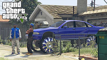 Crips Gang War! GTA 5 Real Life Gang Mod Day 3