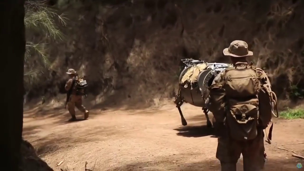 Legged Squad Support System LS3 - The Big Dog Robot - Next Generation Robot