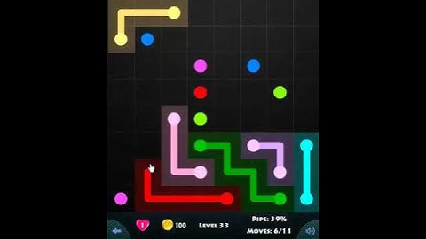 flow game facebook - 8 x 8 mania level 33 Connect the dots