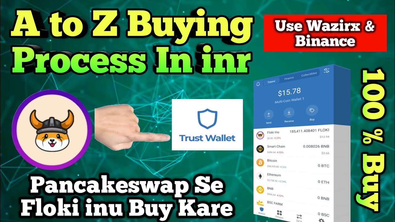 Floki Inu buy A to z Process || Floki inu buy inr || - YouTube
