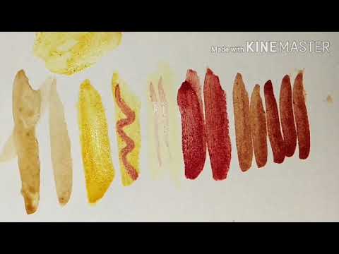 Turmeric painting for beginners - YouTube