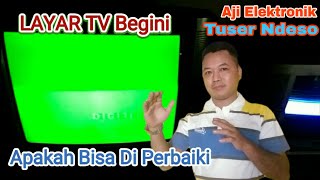 TV CINA GAMBAR WARNA HIJAU