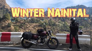 winter Nainital is great to ride enjoy #bikerwings#hondahighness