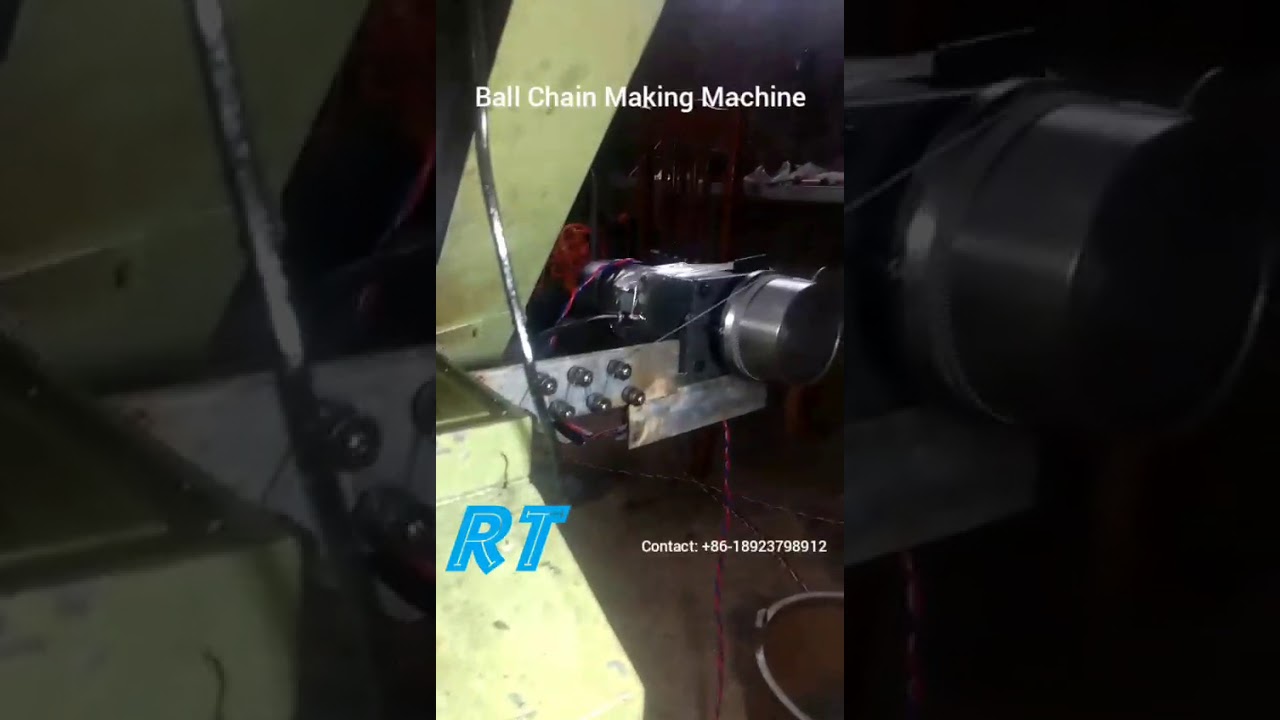 Ball Chain Making Machine YouTube