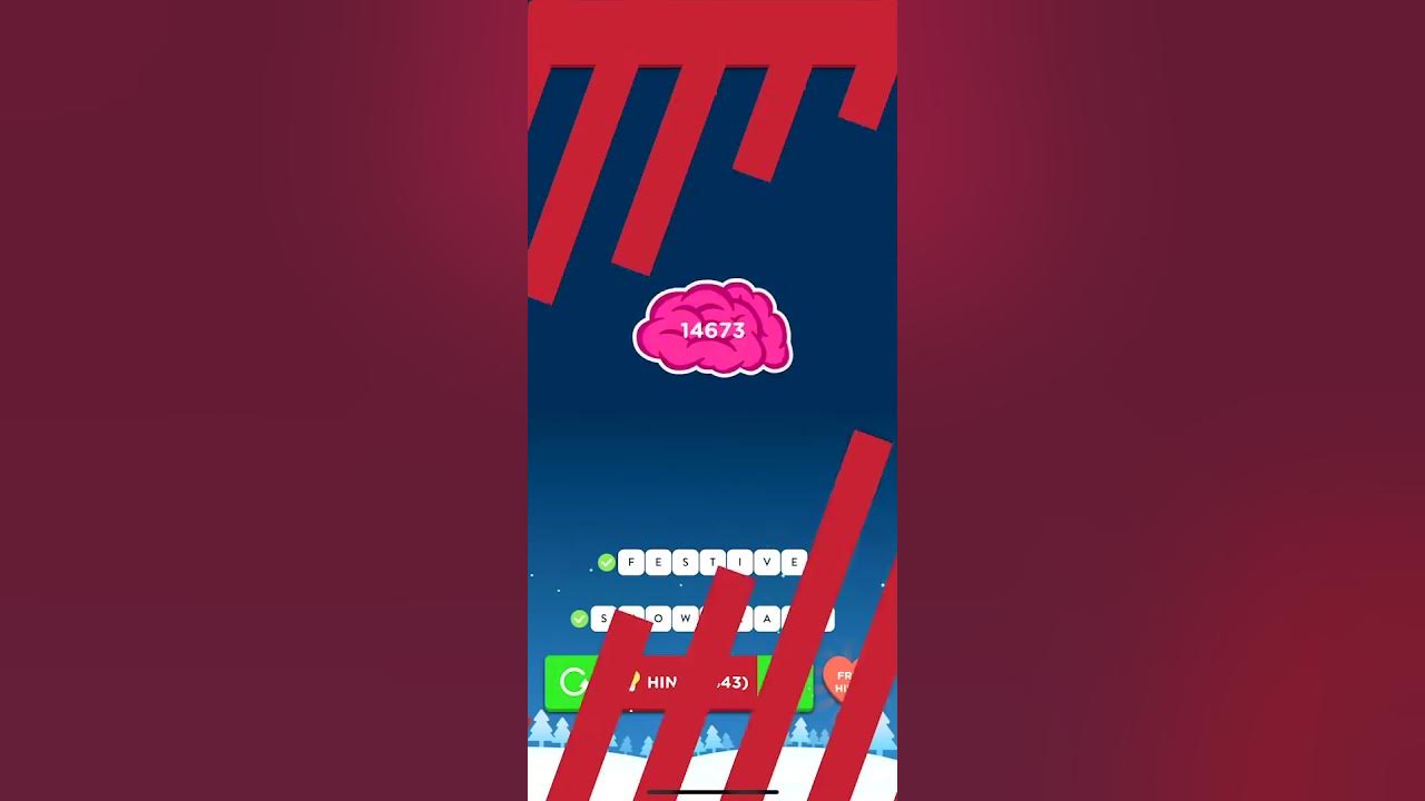 Wordbrain 2 Holiday Event 2021 [DAY 23] Wordbrain 2 Answers YouTube
