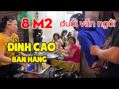 Cách Bán Hàng Siêu Lạ chỉ 8M2 Khách Đuổi Vẫn Ngồi Tại GÀ TẦN BÀ DẬU #hnp