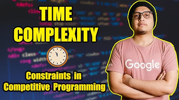 Time Complexity and Constraints in Competitive Programming | Methods to avoid TLE 🔥 | Basics of DSA