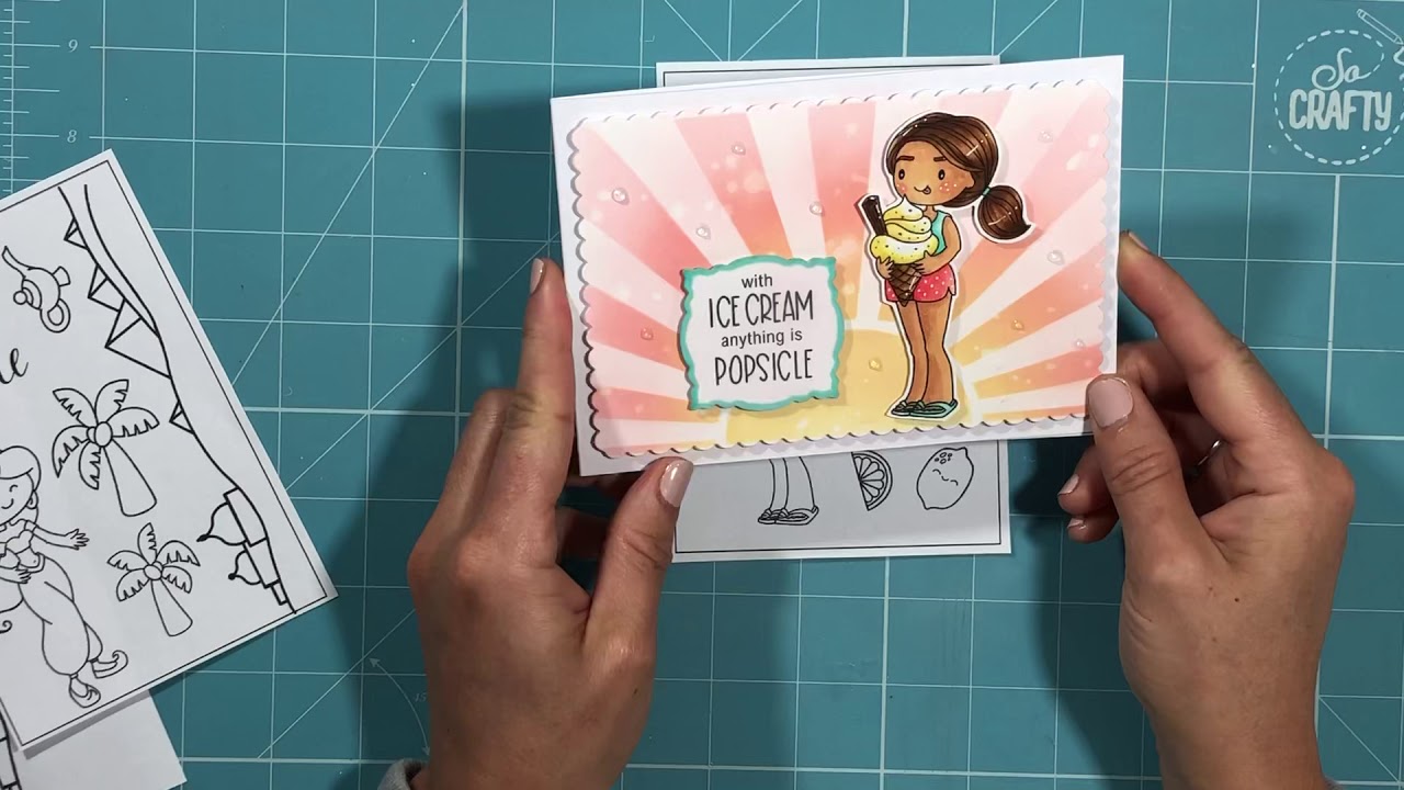 Intro to the June Time For Tea Designs Digi Stamp Release