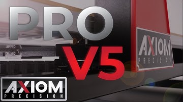 Axiom Precision Pro V5 "NEW" Looking to the past to shape our future.