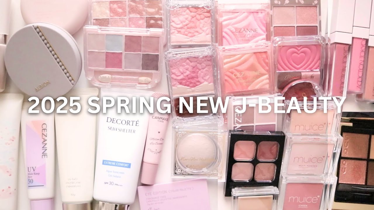 2025 Spring New Launch From Japanese Beauty Brands | J-Beauty Just