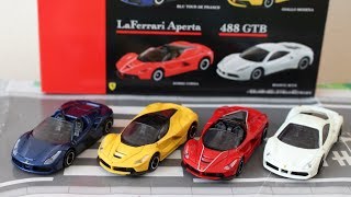 This set is so satisfying!! [Ferrari Set] Tomica Gift #Tomica