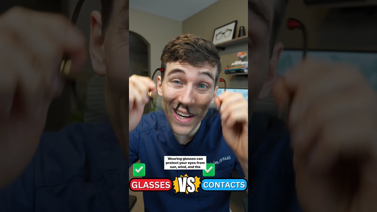 Which Is Better For Your Vision Glasses Or Contacts 