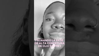 Probando la base de CLIO  #makeup #beauty #foundation #cosmetics #belleza